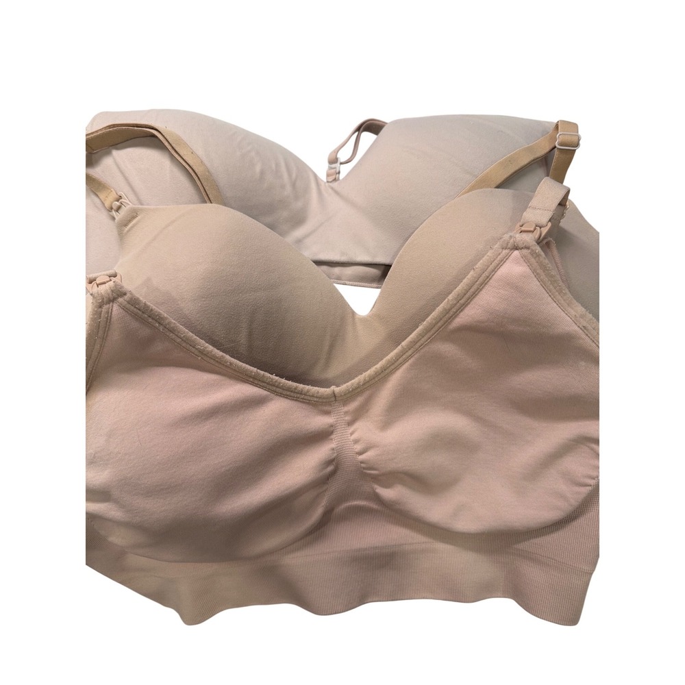 Soma Enbliss‎ Nursing Seamless Bralette Wireless Comfortable Support 34D 32d S